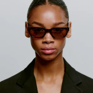Akjaerbede Bror demi tortoise brown lens sunglasses