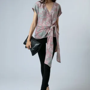 Religion Eline tie front pretty blouse